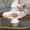 Beatriz Ball Serveware Beatriz Ball ENCANTO Carola Pedestal Cake Plate (Cream and White)