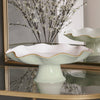 Beatriz Ball Serveware Beatriz Ball ENCANTO Carola Pedestal Cake Plate (Pistachio and White)