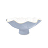 Beatriz Ball Serveware Beatriz Ball ENCANTO Carola Small Pedestal Bowl (Periwinkle and White)