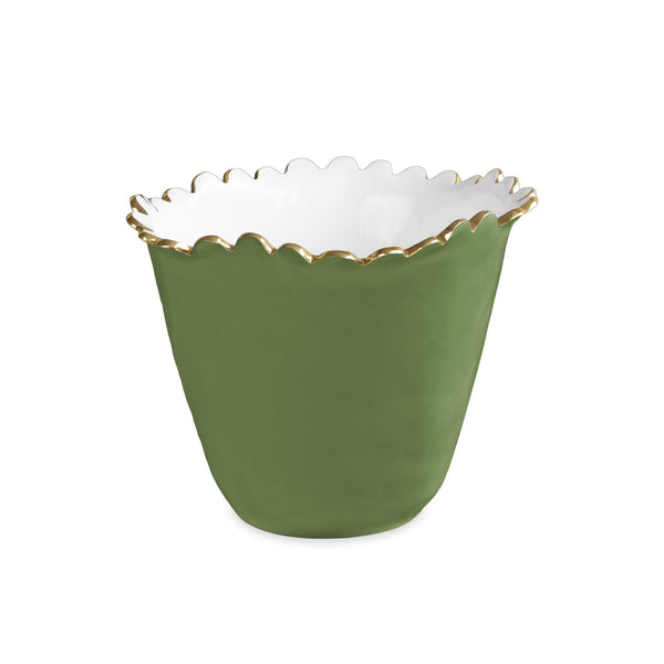 Beatriz Ball Giftware Beatriz Ball ENCANTO Colette Ice Bucket (Leaf Green and White)