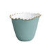 Beatriz Ball Giftware Beatriz Ball ENCANTO Colette Ice Bucket (Turquoise and White)