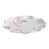 Beatriz Ball Serveware Beatriz Ball ENCANTO Colette Large Chip and Dip (Camellia and White)