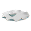 Beatriz Ball Serveware Beatriz Ball ENCANTO Colette Large Chip and Dip (Turquoise and White)