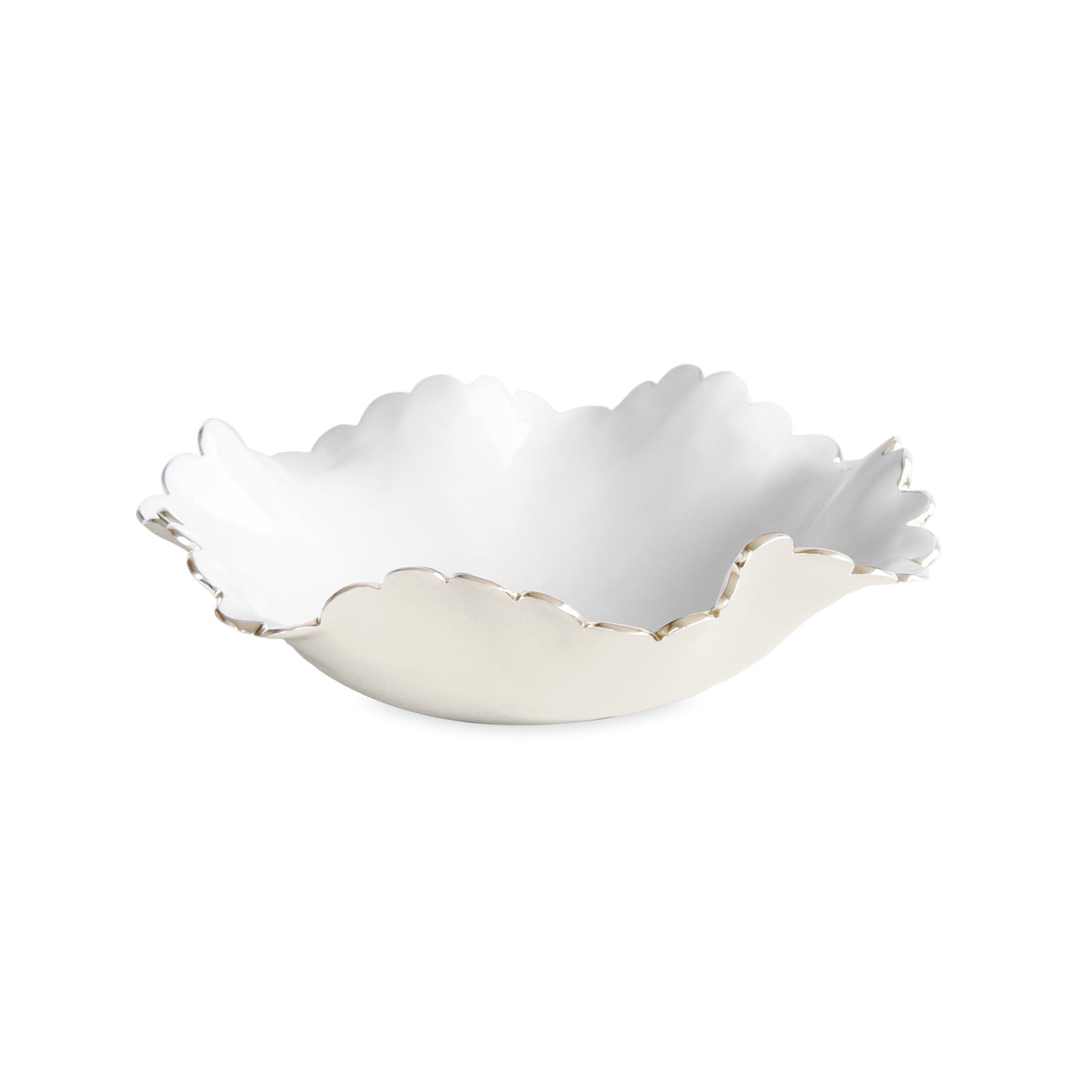 Beatriz Ball Serveware Beatriz Ball ENCANTO Colette Medium Bowl (Cream and White)