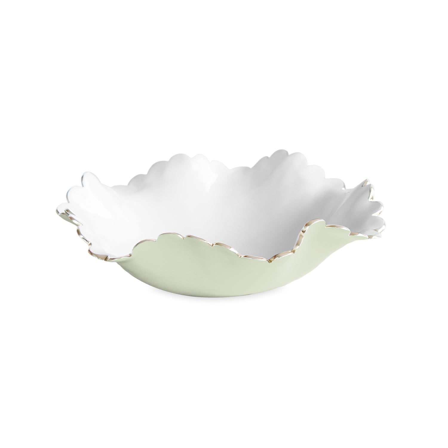 Beatriz Ball Serveware Beatriz Ball ENCANTO Colette Medium Bowl (Pistachio and White)