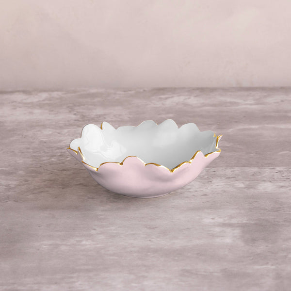 Beatriz Ball Serveware Beatriz Ball ENCANTO Colette Mini Round Bowl  (Camellia and White)