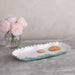 Beatriz Ball Serveware Beatriz Ball ENCANTO Colette Oblong Tray (Turquoise and White)