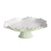 Beatriz Ball Serveware Beatriz Ball ENCANTO Colette Pedestal Cake Plate (Pistachio and White)