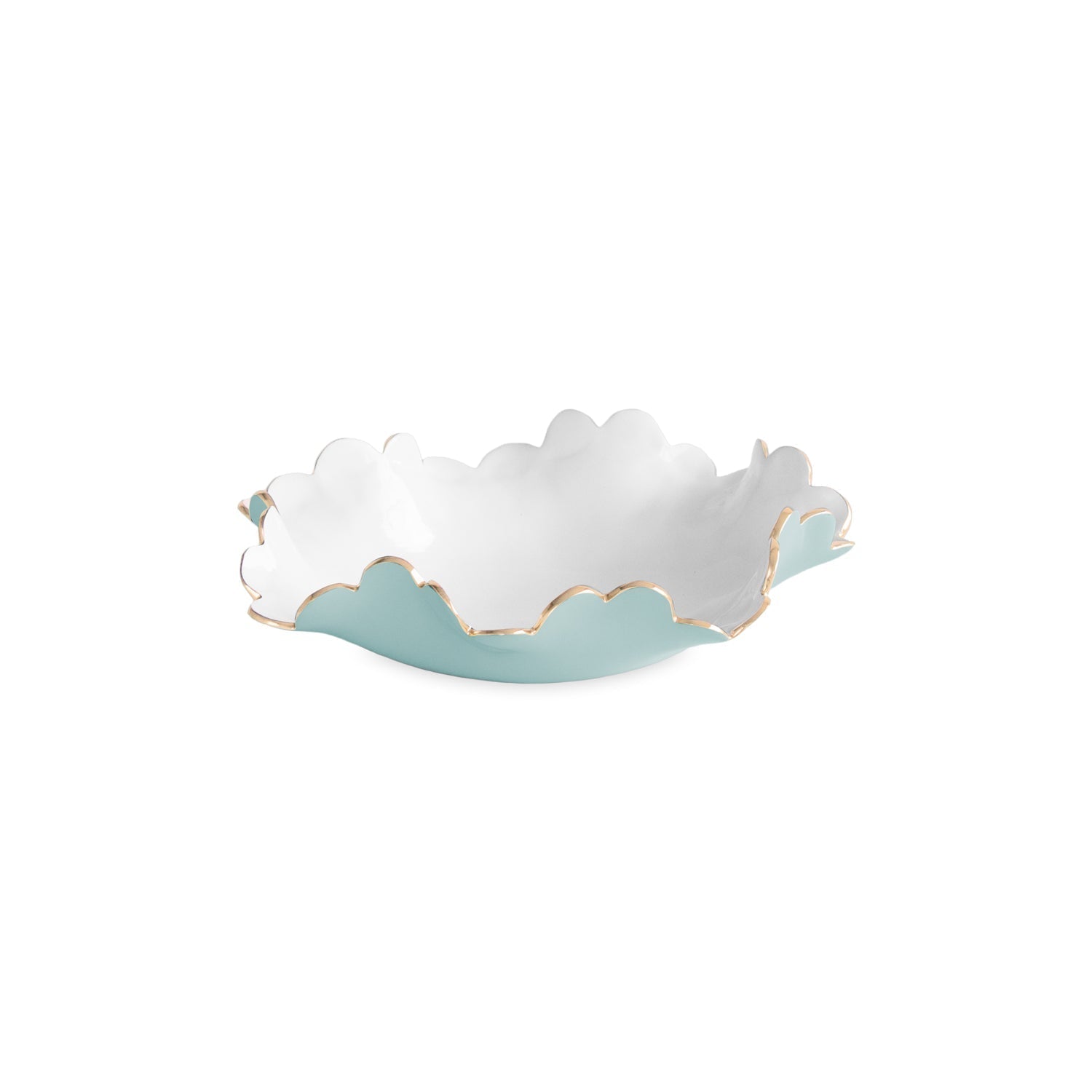 Beatriz Ball Serveware Beatriz Ball ENCANTO Colette Small Bowl (Turquoise and White)