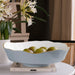 Beatriz Ball Serveware Beatriz Ball ENCANTO Dakota Large Bowl (Slate and White)