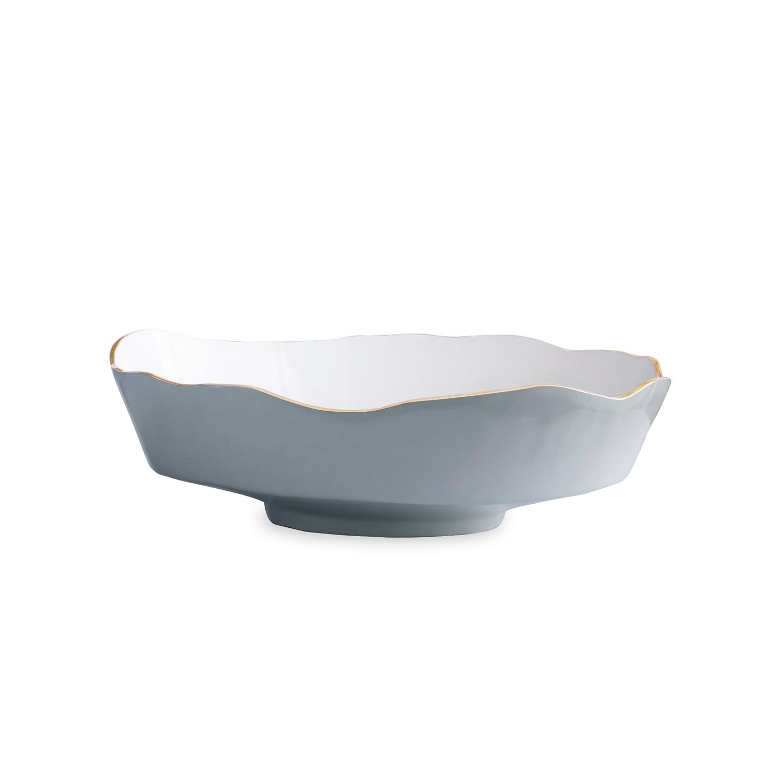 Beatriz Ball Serveware Beatriz Ball ENCANTO Dakota Large Bowl (Slate and White)