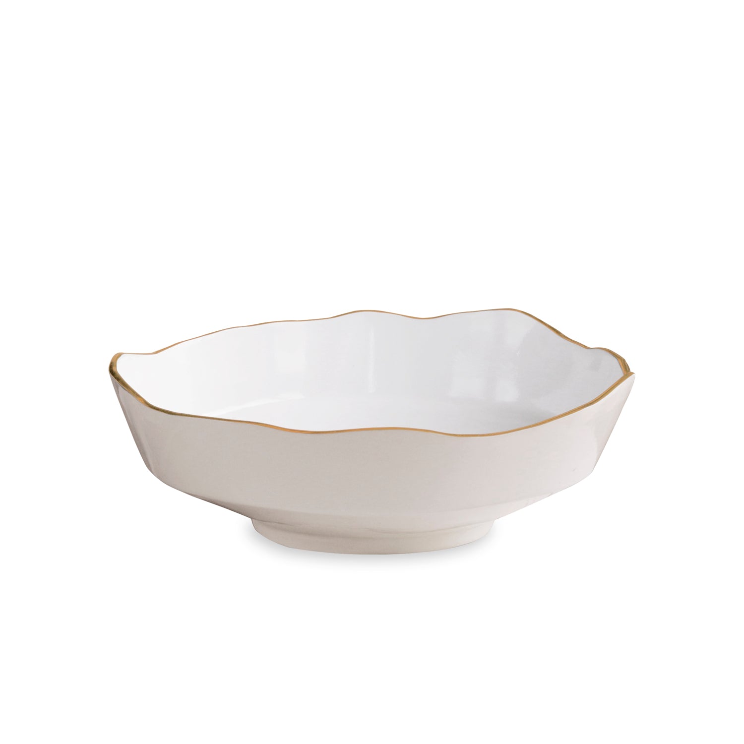 Beatriz Ball Serveware Beatriz Ball ENCANTO Dakota Medium Bowl (Cream and White)