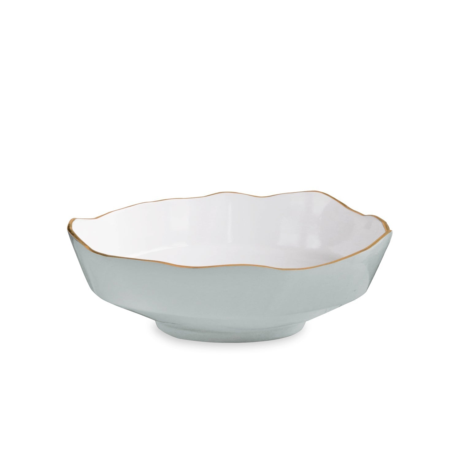 Beatriz Ball Serveware Beatriz Ball ENCANTO Dakota Medium Bowl (Slate and White)