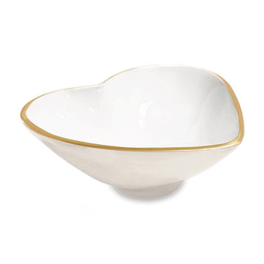 Beatriz Ball Serveware Beatriz Ball ENCANTO Deep Heart Small Bowl (Cream and White)