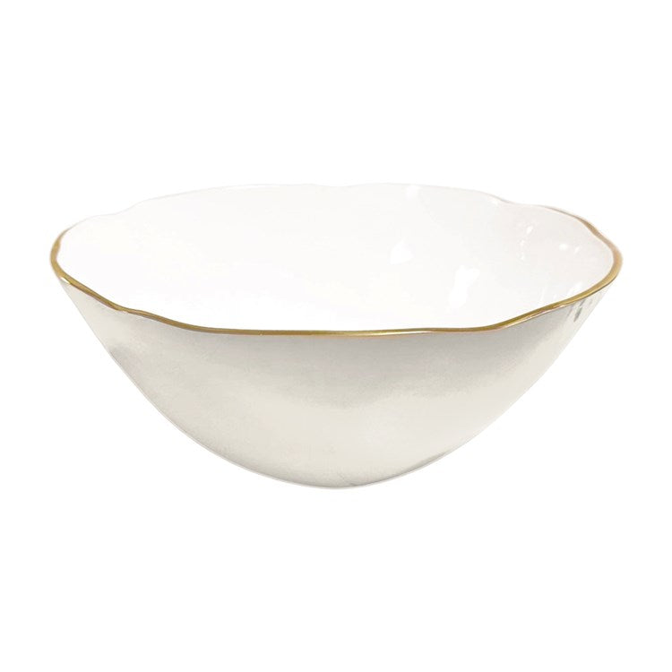 Beatriz Ball Serveware Beatriz Ball ENCANTO Demeter Large Bowl (Cream and White)