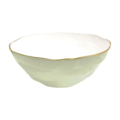 Beatriz Ball Serveware Beatriz Ball ENCANTO Demeter Large Bowl (Pistachio and White)