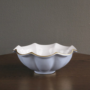 Beatriz Ball Serveware Beatriz Ball ENCANTO Devon Large Bowl (Periwinkle and White)