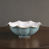 Beatriz Ball Serveware Beatriz Ball ENCANTO Devon Large Bowl (Turquoise and White)