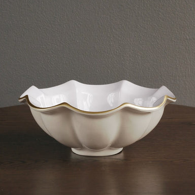 Beatriz Ball Serveware Beatriz Ball ENCANTO Devon Medium Bowl (Cream and White)