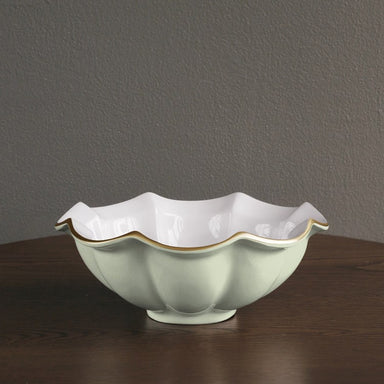 Beatriz Ball Serveware Beatriz Ball ENCANTO Devon Medium Bowl (Pistachio and White)