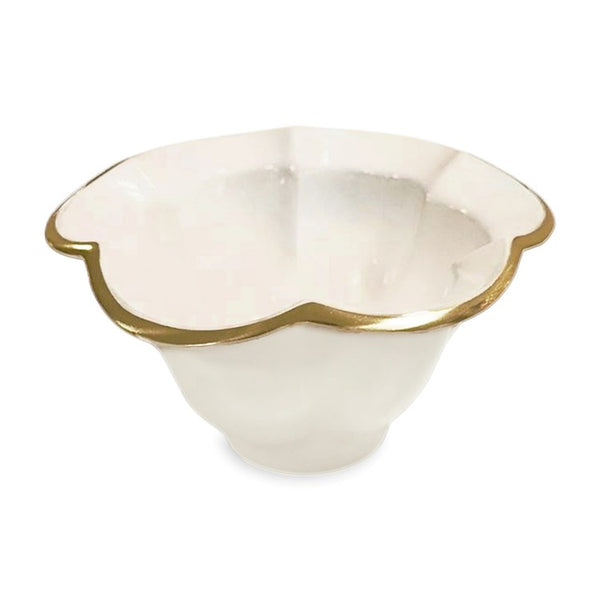 Beatriz Ball Serveware Beatriz Ball ENCANTO Devon Small Bowl (Cream and White)