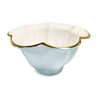 Beatriz Ball Serveware Beatriz Ball ENCANTO Devon Small Bowl (Sky Blue and White)