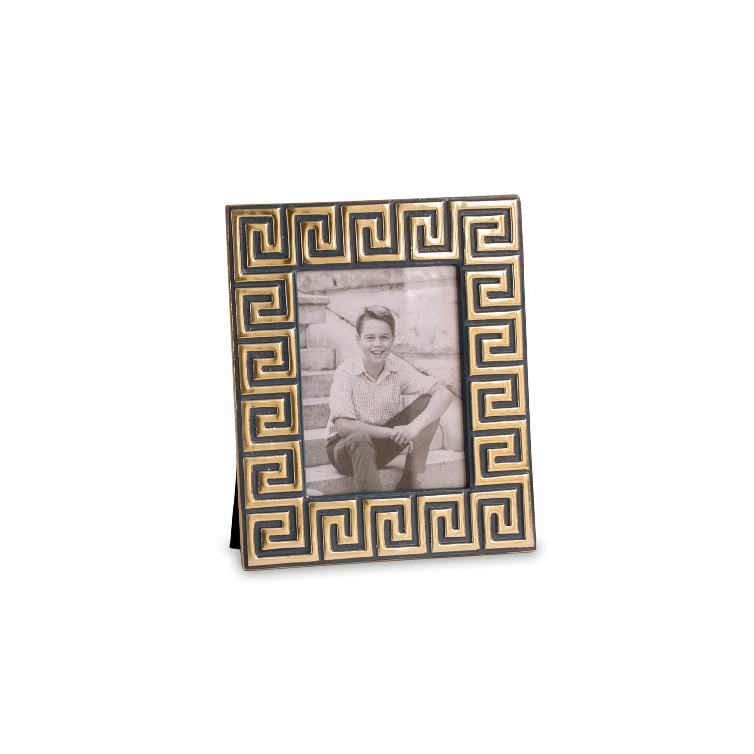 Beatriz Ball Picture Frames Beatriz Ball ENCANTO Greek Key Frame 4 x 6  (Midnight)