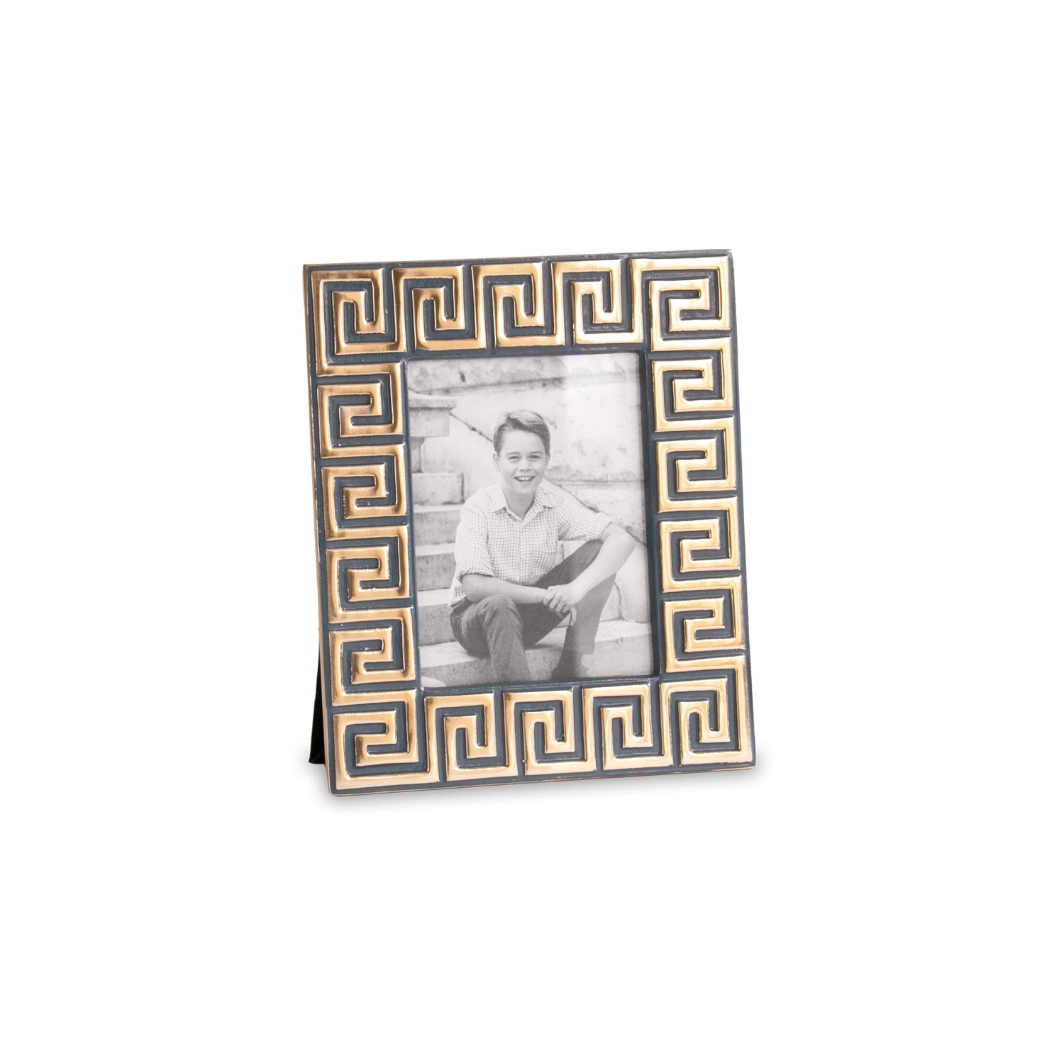 Beatriz Ball Picture Frames Beatriz Ball ENCANTO Greek Key Frame 5 x 7 (Midnight)