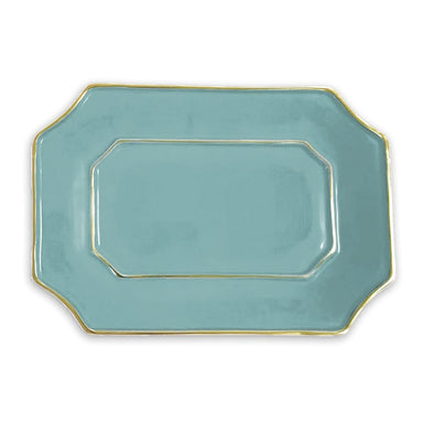 Beatriz Ball Serveware Beatriz Ball ENCANTO Lucca Large Rectangular Tray (Turquoise)