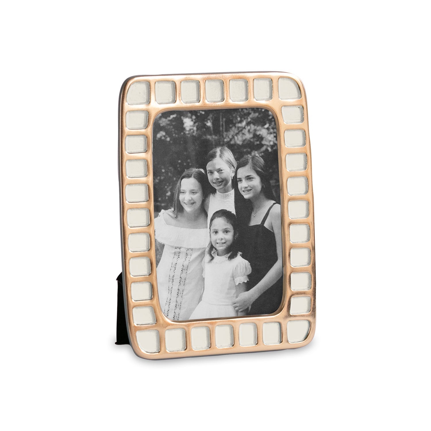 Beatriz Ball Picture Frames Beatriz Ball ENCANTO Mosaic 5"x 7" Frame (Cream)