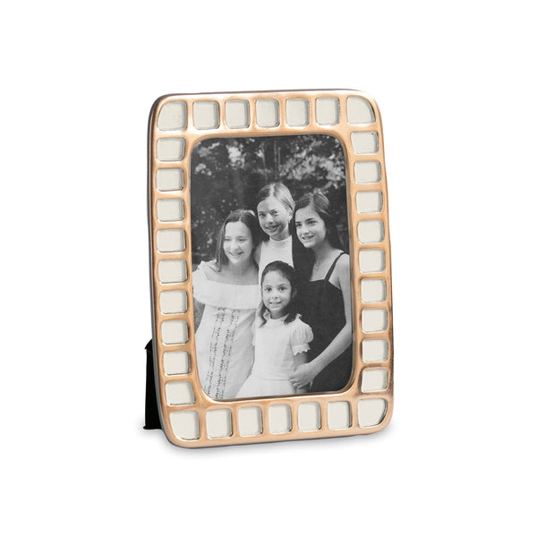 Beatriz Ball Picture Frames Beatriz Ball ENCANTO Mosaic 5"x 7" Frame (Cream)