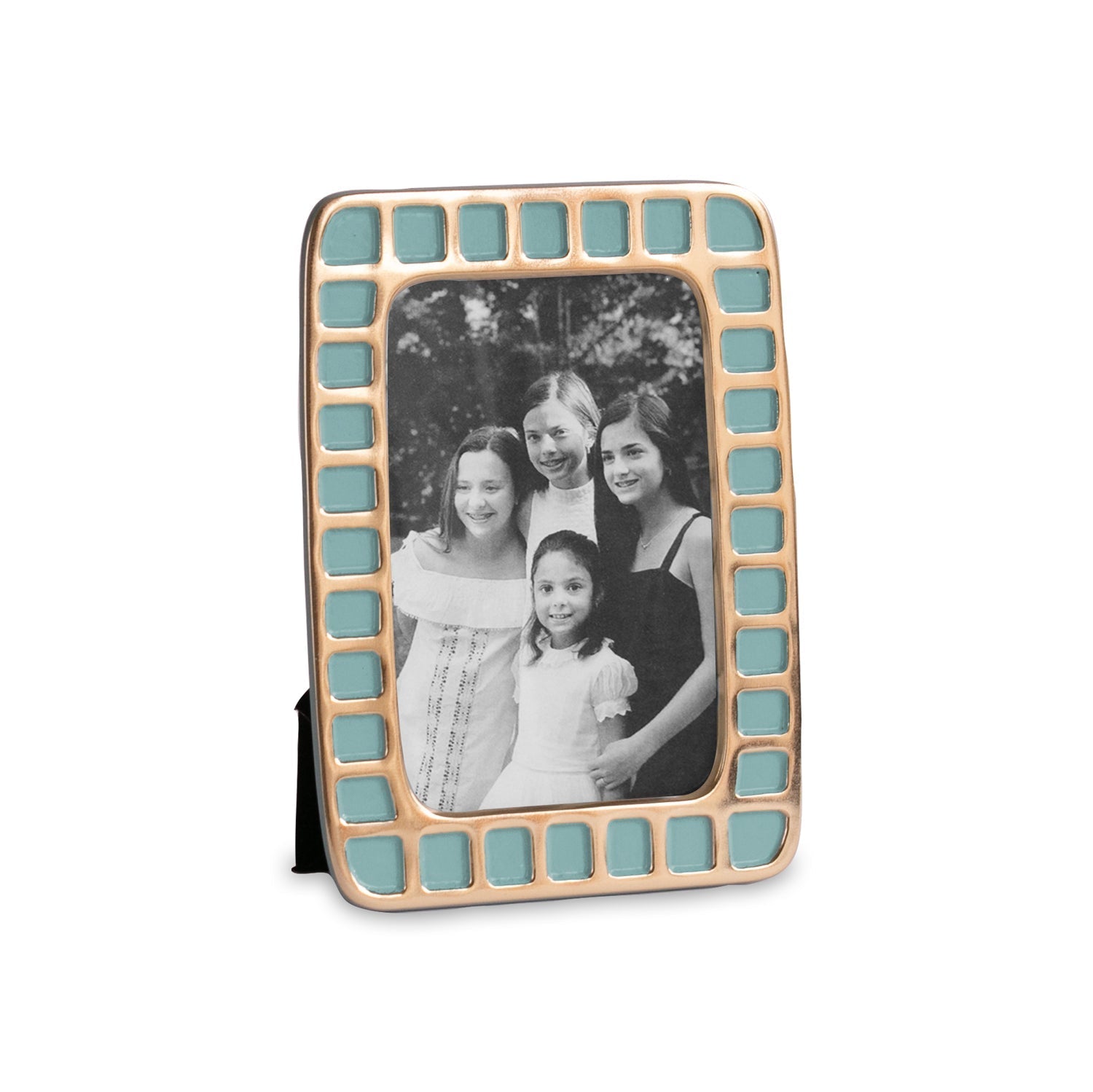 Beatriz Ball Picture Frames Beatriz Ball ENCANTO Mosaic 5"x 7" Frame (Turquoise)
