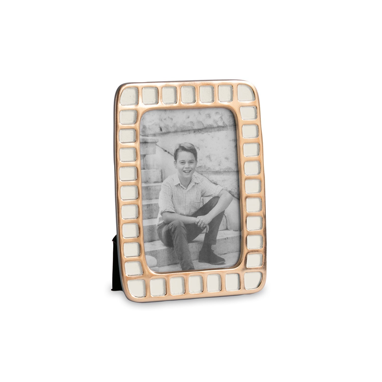 Beatriz Ball Picture Frames Beatriz Ball ENCANTO Mosaic Frame 4"x 6" (Cream)