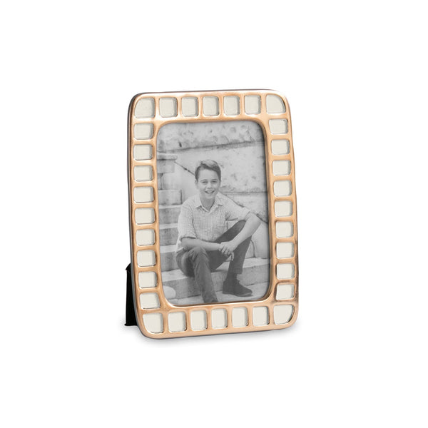 Beatriz Ball Picture Frames Beatriz Ball ENCANTO Mosaic Frame 4"x 6" (Cream)