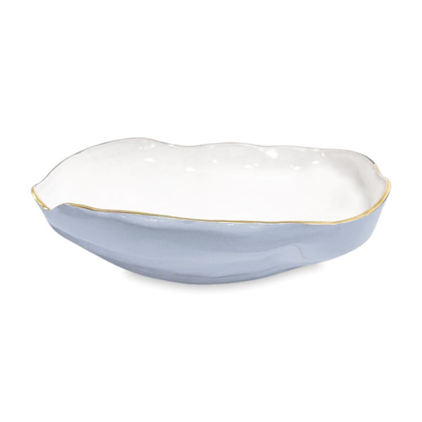 Beatriz Ball Serveware Beatriz Ball ENCANTO Nuevo Large Bowl (Periwinkle and White)
