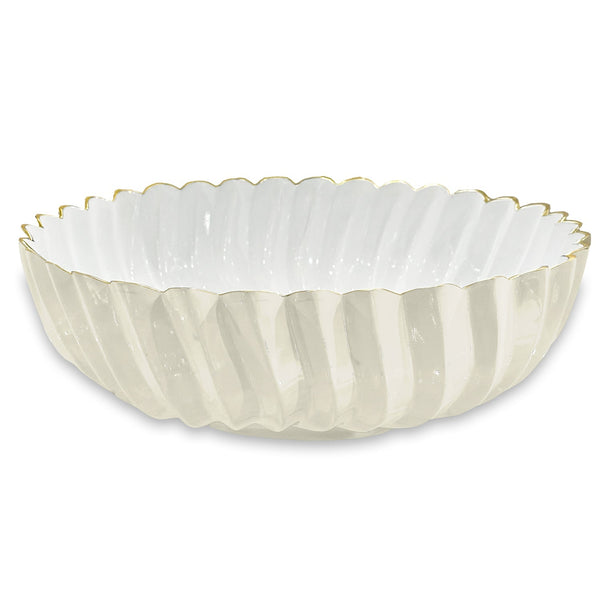 Beatriz Ball Serveware Beatriz Ball ENCANTO Orlando Large Bowl (Cream and White)