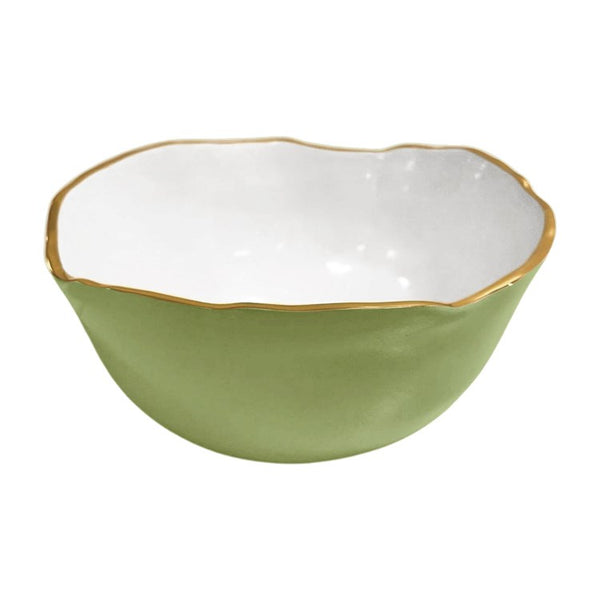 Beatriz Ball Serveware Beatriz Ball ENCANTO Osaka Large Bowl (Green and White)