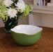 Beatriz Ball Servware Beatriz Ball ENCANTO Osaka Large Bowl Leaf Green and White
