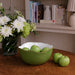 Beatriz Ball Servware Beatriz Ball ENCANTO Osaka Large Bowl Leaf Green and White