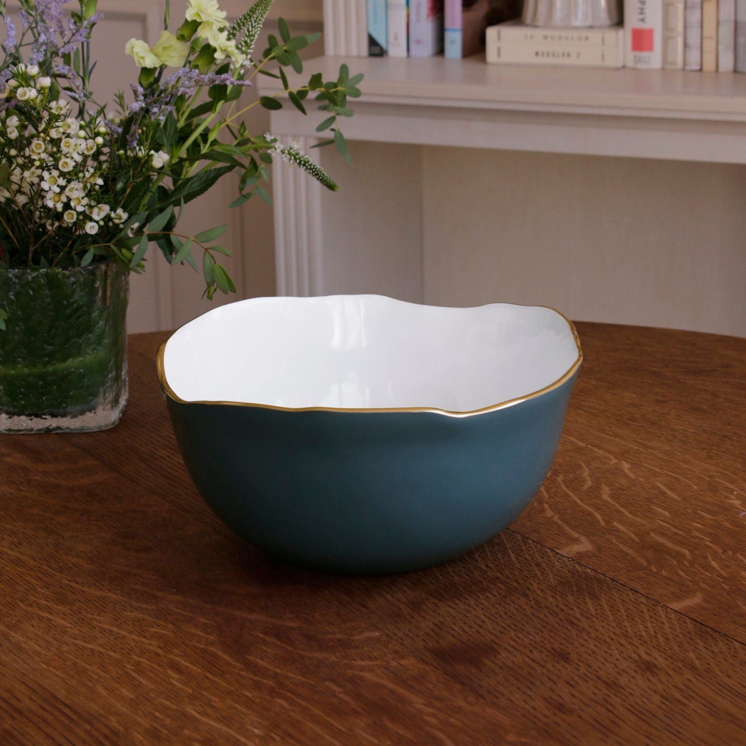 Beatriz Ball Servware Beatriz Ball ENCANTO Osaka Large Bowl Midnight & White