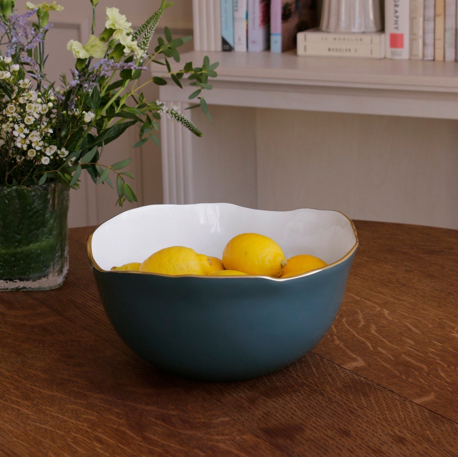 Beatriz Ball Servware Beatriz Ball ENCANTO Osaka Large Bowl Midnight & White