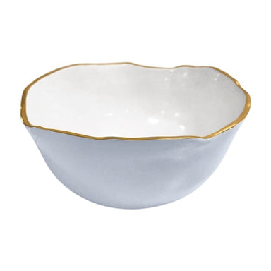 Beatriz Ball Serveware Beatriz Ball ENCANTO Osaka Large Bowl (Periwinkle and White)