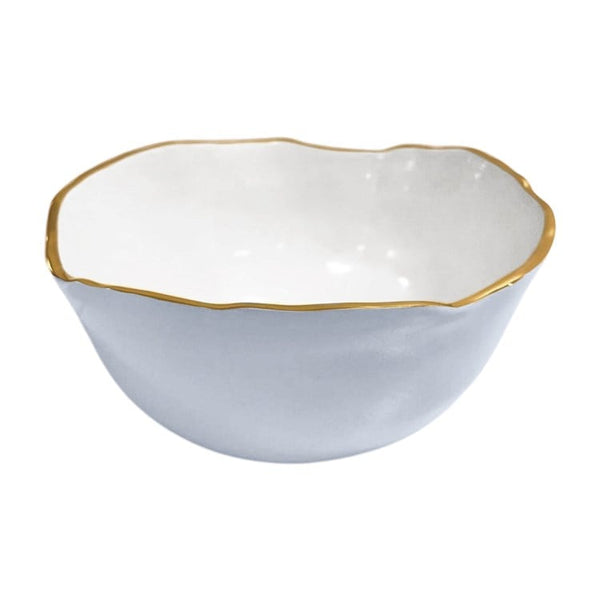Beatriz Ball Serveware Beatriz Ball ENCANTO Osaka Large Bowl (Periwinkle and White)
