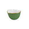 Beatriz Ball Servware Beatriz Ball Encanto Osaka Small Bowl (Leaf Green and White)