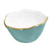 Beatriz Ball Serveware Beatriz Ball ENCANTO Osaka Small Bowl (Turquoise and White)