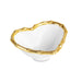 Beatriz Ball Serveware Beatriz Ball ENCANTO Small Bamboo Heart Bowl (White and Gold)