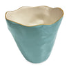 Beatriz Ball Serveware Beatriz Ball ENCANTO Soho Large Ice Bucket (Turquoise and Cream)