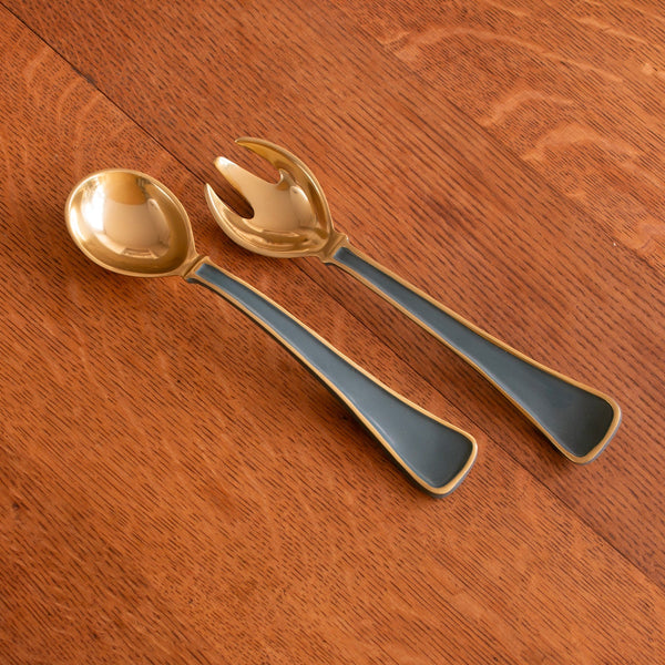 Beatriz Ball Servware Beatriz Ball ENCANTO Soho Salad Servers Midnight