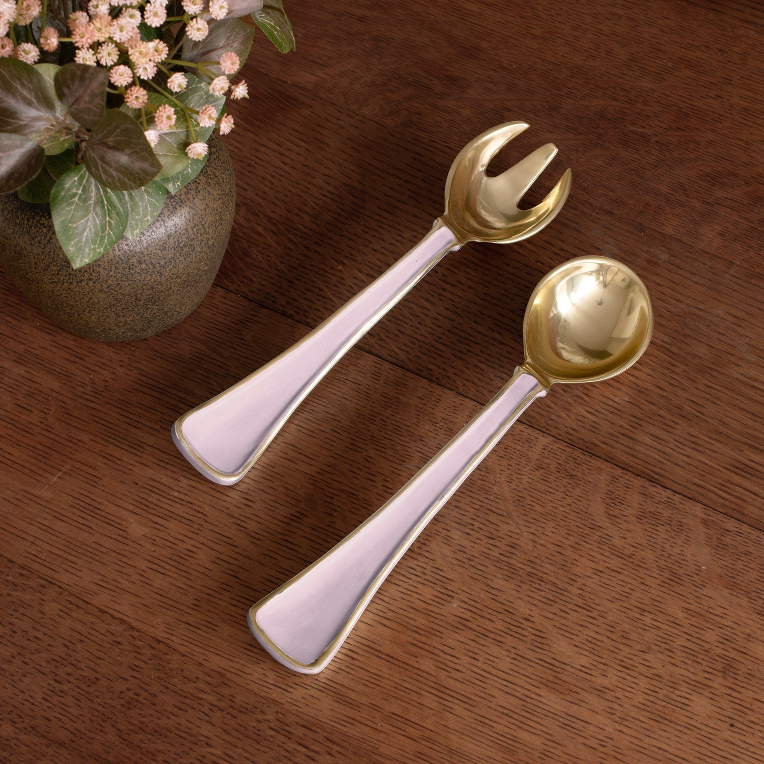 Beatriz Ball Serveware Beatriz Ball ENCANTO Soho Servers (Camellia and White)