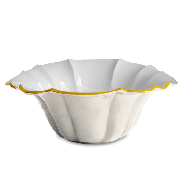 Beatriz Ball Serveware Beatriz Ball ENCANTO Tuscany Large Bowl (Cream and White)
